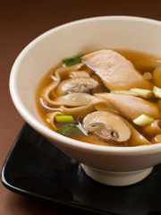 Asian noodle soup