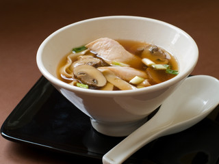 Asian noodle soup