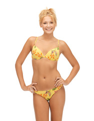 Obraz premium beautiful woman in bikini