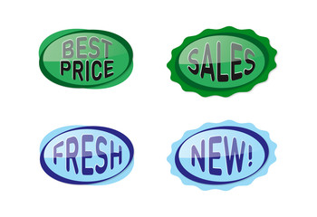 Blue and green wobblers 