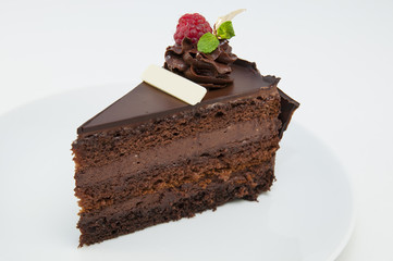 шоколадный торт