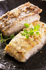 Fischfilet gebraten