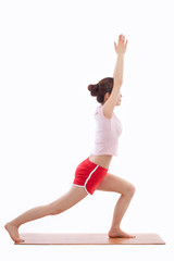 Fototapeta premium Young Asian woman exercise yoga