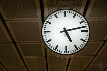 Clock in the Station