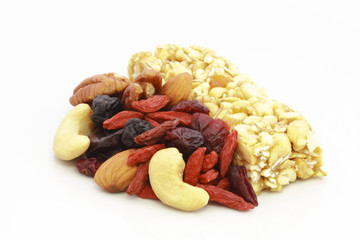 Nuts and dried fruits