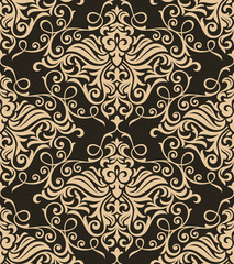 retro floral background