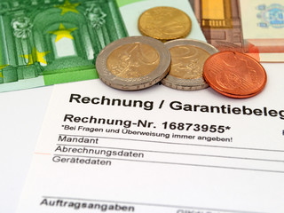 Handwerkerrechnung