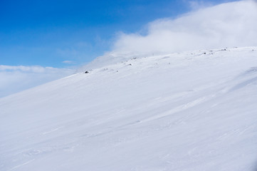 Fototapeta na wymiar Snow Mountain