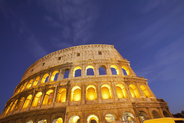 Naklejka na ściany i meble Amphitheater, Colosseum, Rome, Lazio, Italy