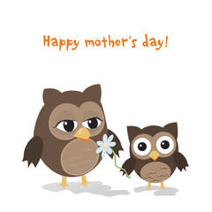 Mother's day owl
