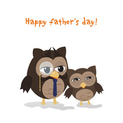 Father's day owl