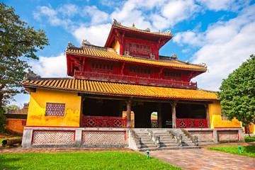 Entrance of Citadel, Hue, Vietnam.