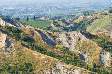 Obraz premium Badlands. Emilia-Romagna. Italy.