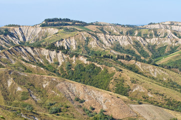 Naklejka premium Badlands. Emilia-Romagna. Italy.