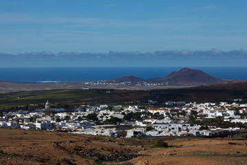 Blick auf Teguise, Lanzarote