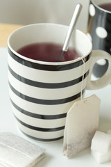 eine Tasse heißer Tee