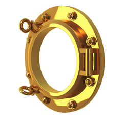 Brass porthole