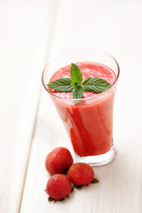 strawberry shake