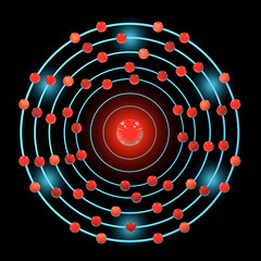 Atom - 3D Render