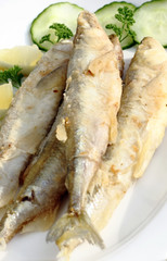 Fried smelt