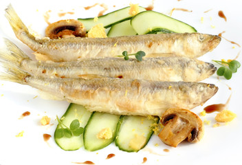 Fried smelt