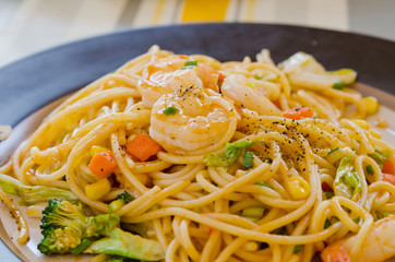 shrimp pasta