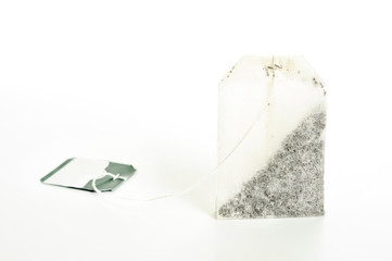 Tea bag isolated