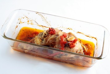 chicken leg for lunch