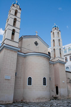 Church of the Assumption, Ermoupolis at Syros island (Greece )