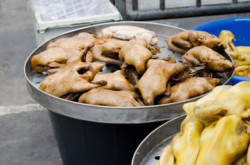 Stewed duck