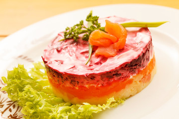 salad with beet