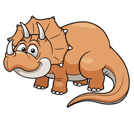 illustration of Cartoon dinosaur