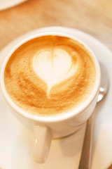 cup of cappuccino