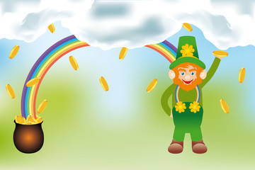 The gold of the Leprechaun