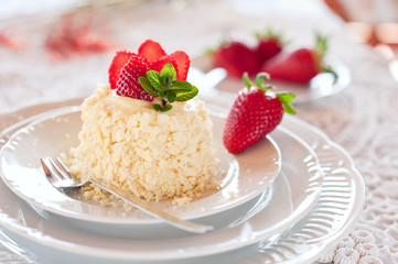 Strawberry cake