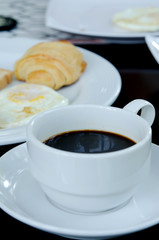 hot coffee