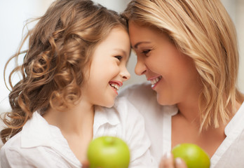 Fototapeta premium mother and daughter