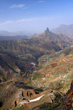 The dreamy and wild mountains of Gran Canaria in Spain.