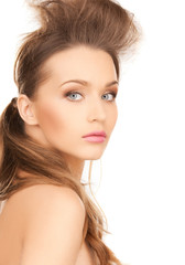Naklejka premium beautiful woman