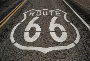 Papier Peint photo Lavable Route 66 route 66