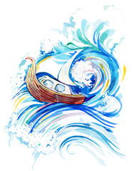 Fototapeta premium Sailing