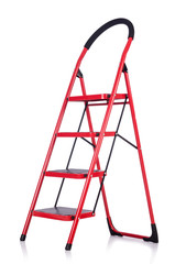 Ladder isolated on the white background