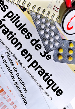 médecine,gynécologie,pilules contraceptives