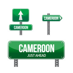 cameroon Country road sign