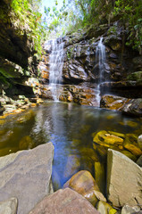 Waterfall in Chapada Diamantina - Brasil