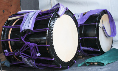 Japanese Taiko percussion drums