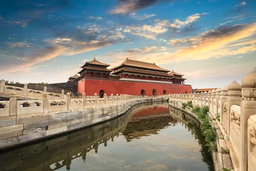 Selbstklebende Fototapete Peking Verbotene Stadt