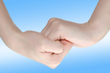 professional medical hand washing gesture