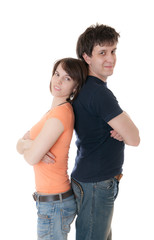 Fototapeta premium back to back