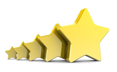 Fototapeta premium 3d stars